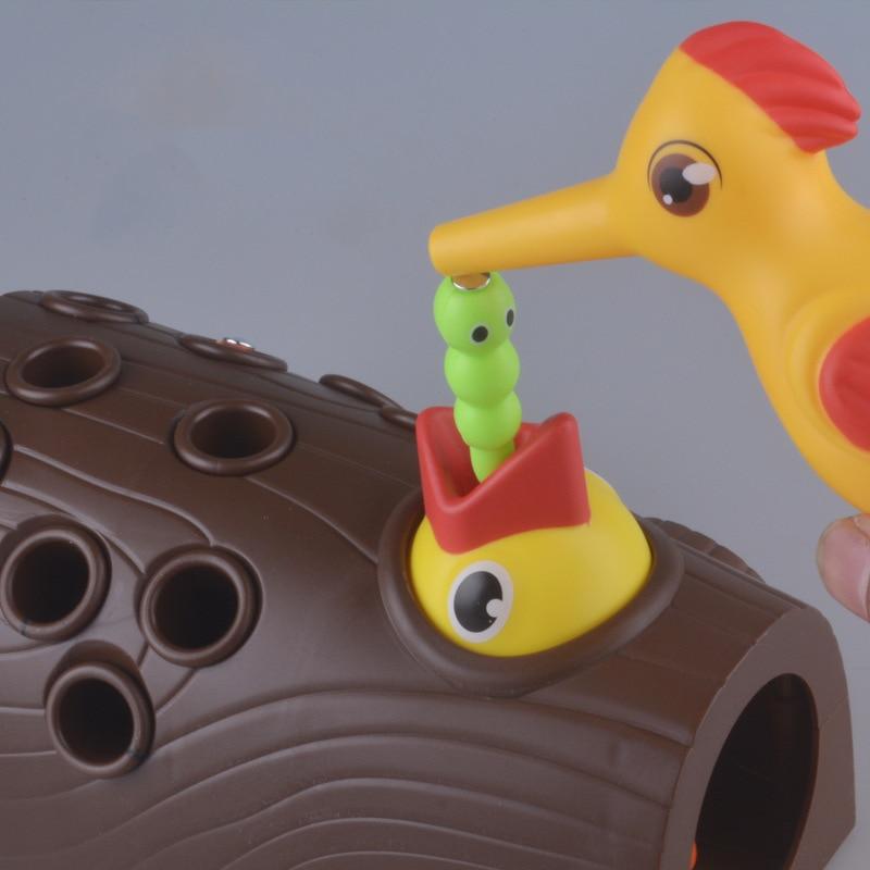 FeedingBird™ - Jouets magnétique attrape - ver | Jeux enfants - Poussin et Moi