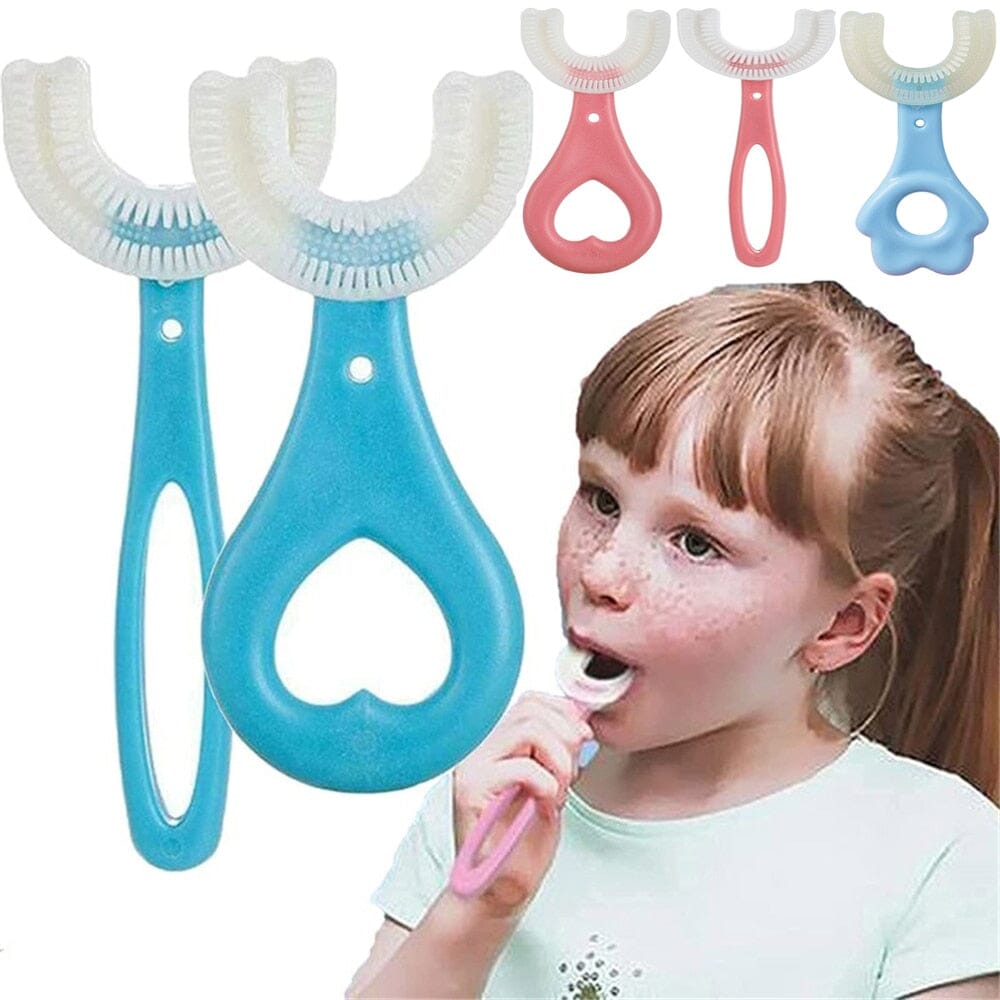 U360°Teeth™ - Brosse à dents 2.0 | Enfants - Poussin et Moi