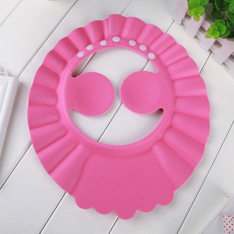 Visière chapeau pour douche bébé I ShampooCap™ - Poussin et Moi